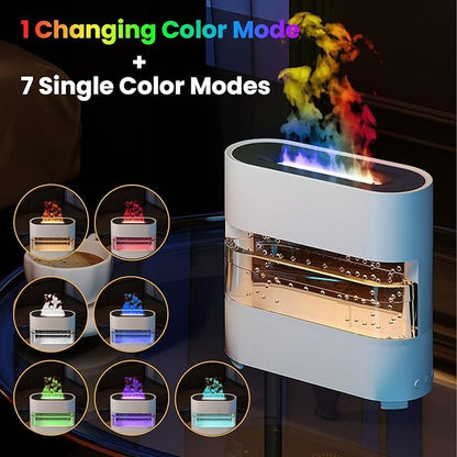 Rain Cloud Fire Humidifier- With Aroma & Oil Diffusers.
