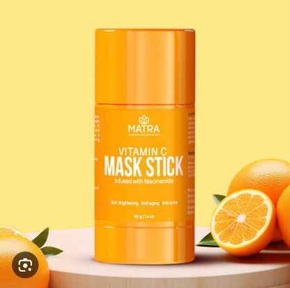 Purifying Orange Vitamin C Clay Face Mask Stick – 42g