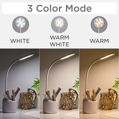 LED Table Lamp With Pen Holder