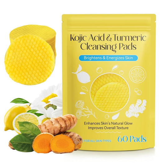 Turmeric Kojic Acid Cleansing Pads – Pack of 20