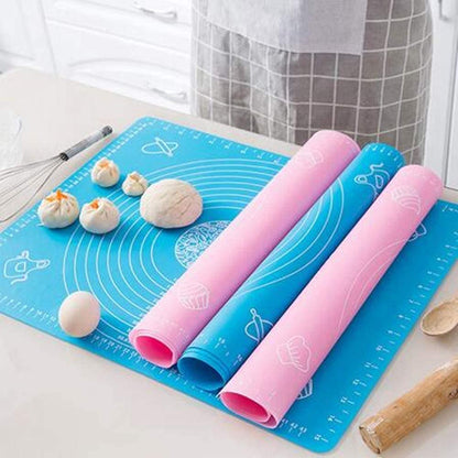 Premium Silicone Baking Mat Roti| Non Stick Fondant Dough Rolling mat