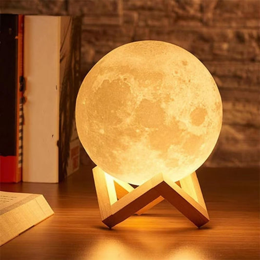 7 Colors Change Moon Lamp