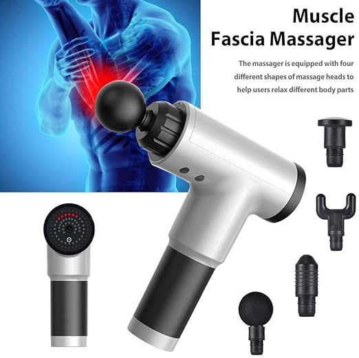 FlexiPulse Handheld Deep Tissue Massage Gun – Portable Percussion Therapy Tool