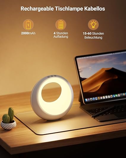 GlowHalo Bedside Lamp