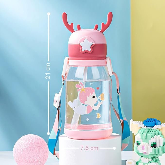 DeerBuddy Kids Water Bottle – BPA-Free Sipper