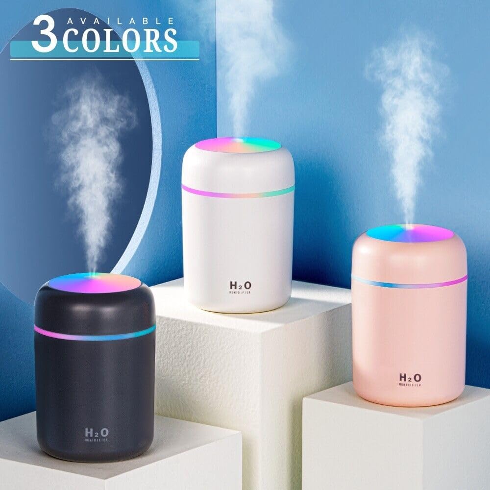 BINSBARRY Ultrasonic Humidifier & Diffuser — Product Description