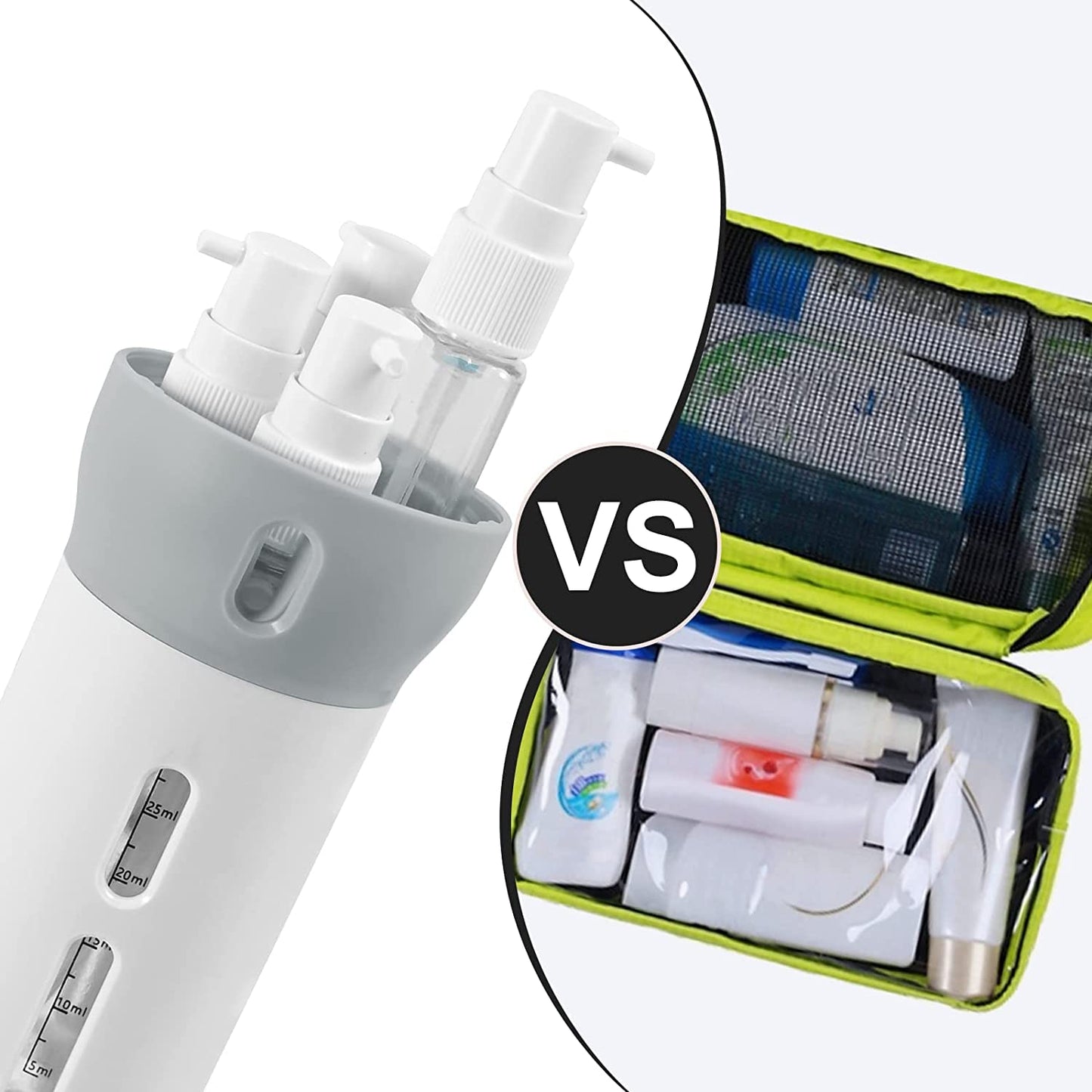 4 in 1 Travel Dispenser Bottle