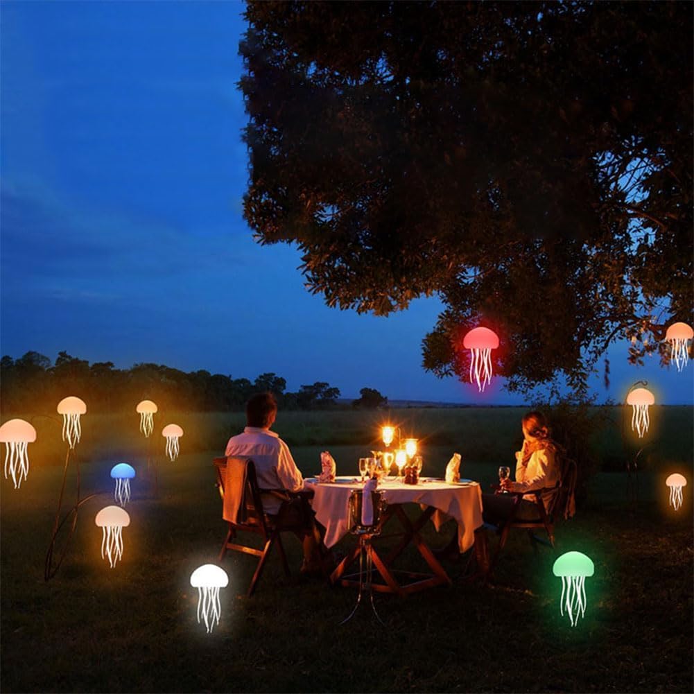 AquaGlow Jellyfish Lamp