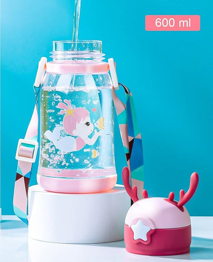 DeerBuddy Kids Water Bottle – BPA-Free Sipper