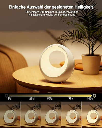 GlowHalo Bedside Lamp