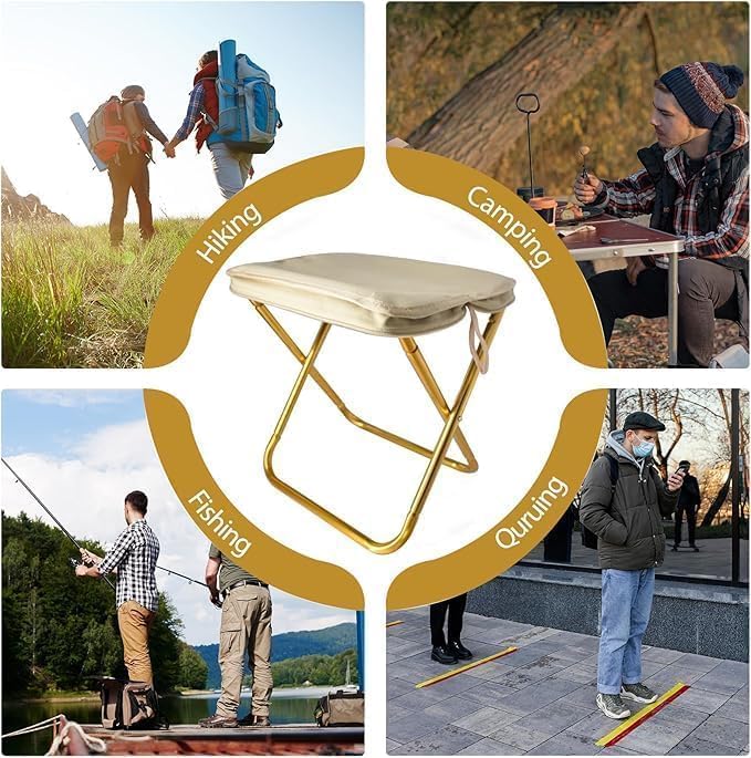 TrailBuddy Foldable Camping Stool