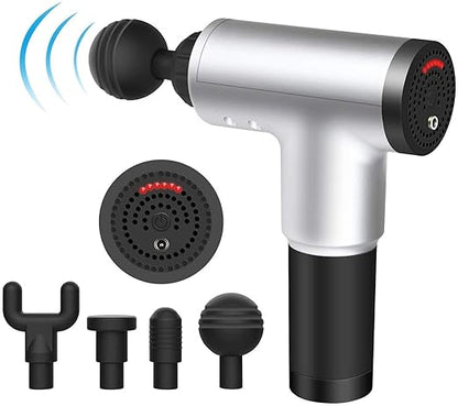 FlexiPulse Handheld Deep Tissue Massage Gun – Portable Percussion Therapy Tool