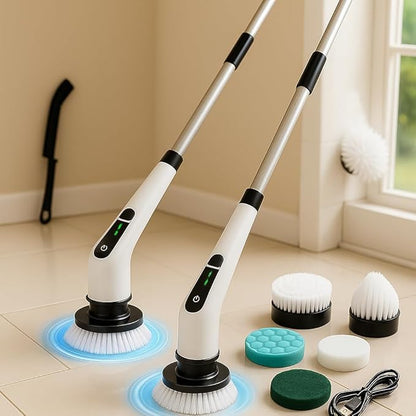 Premium 9 in 1 Cordless Electric Spin Scrubber