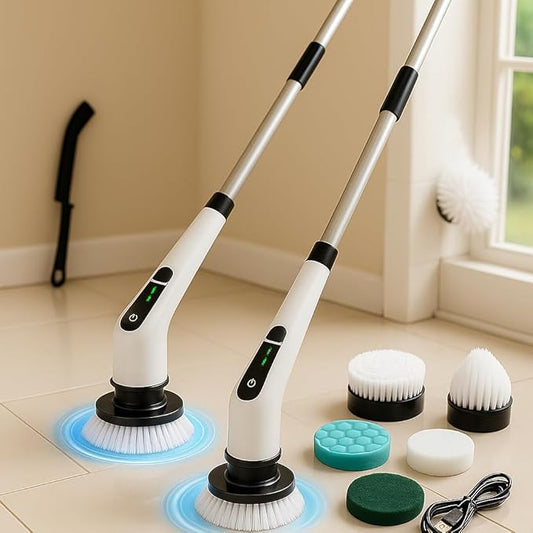 Premium 9 in 1 Cordless Electric Spin Scrubber