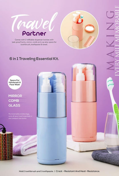 Travel Kit 6 in 1 | Toiletry Organizer for Modern Travelers