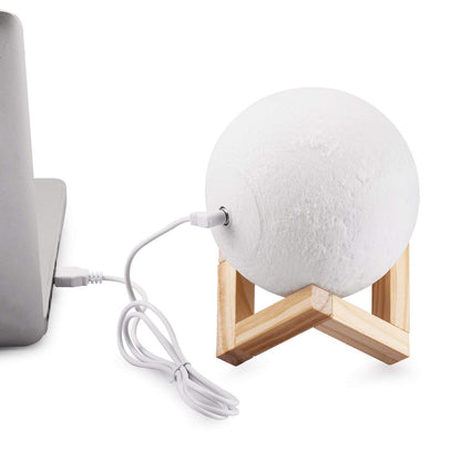 7 Colors Change Moon Lamp