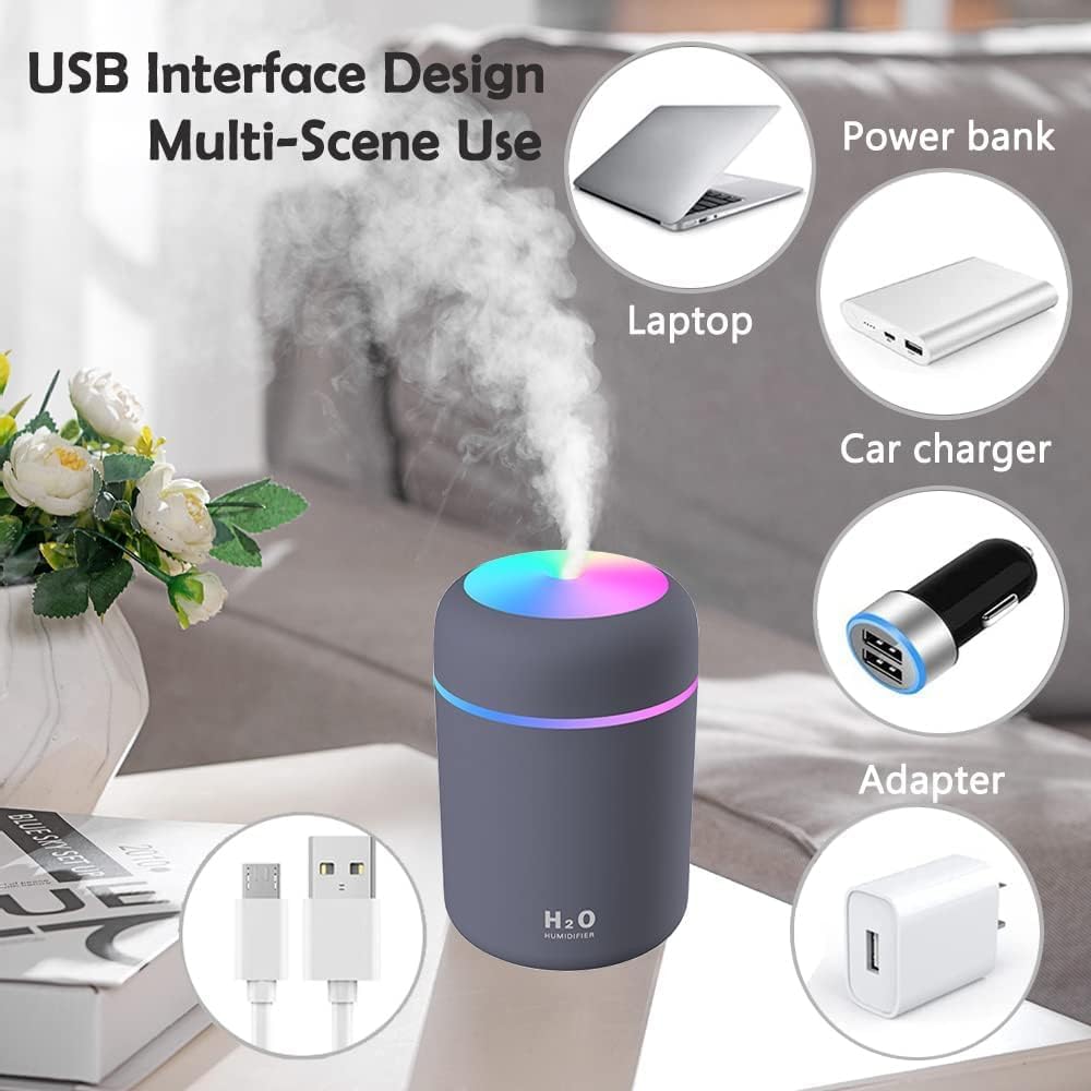 BINSBARRY Ultrasonic Humidifier & Diffuser — Product Description