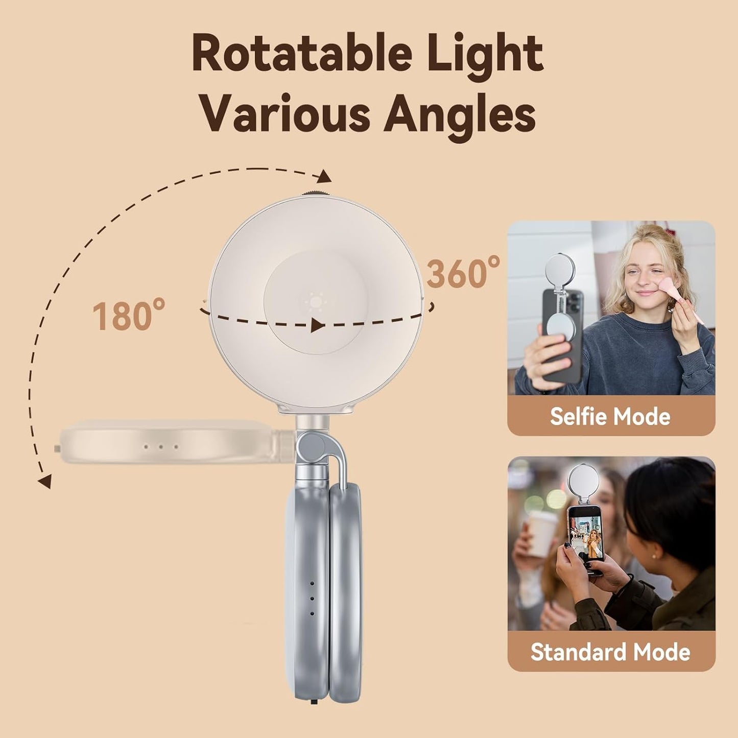 TELESIN Magnetic Selfie Light |  Global Bestseller Brought to Your Doorstep