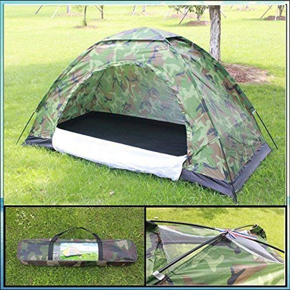 CamouDome Pop-Up Tent – Waterproof Camping Shelter
