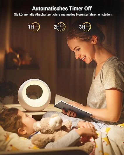 GlowHalo Bedside Lamp