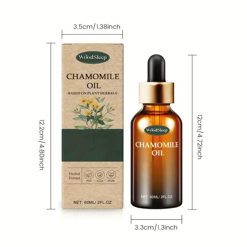 WoodSleep™ Chamomile Sleep Body Oil – For Rest, Repair & Radiant Skin (60ml)