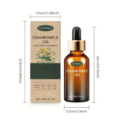 WoodSleep™ Chamomile Sleep Body Oil – For Rest, Repair & Radiant Skin (60ml)