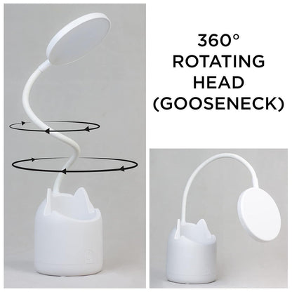 LED Table Lamp With Pen Holder