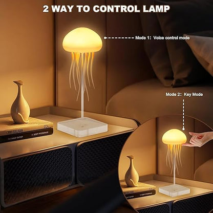 AquaGlow Jellyfish Lamp
