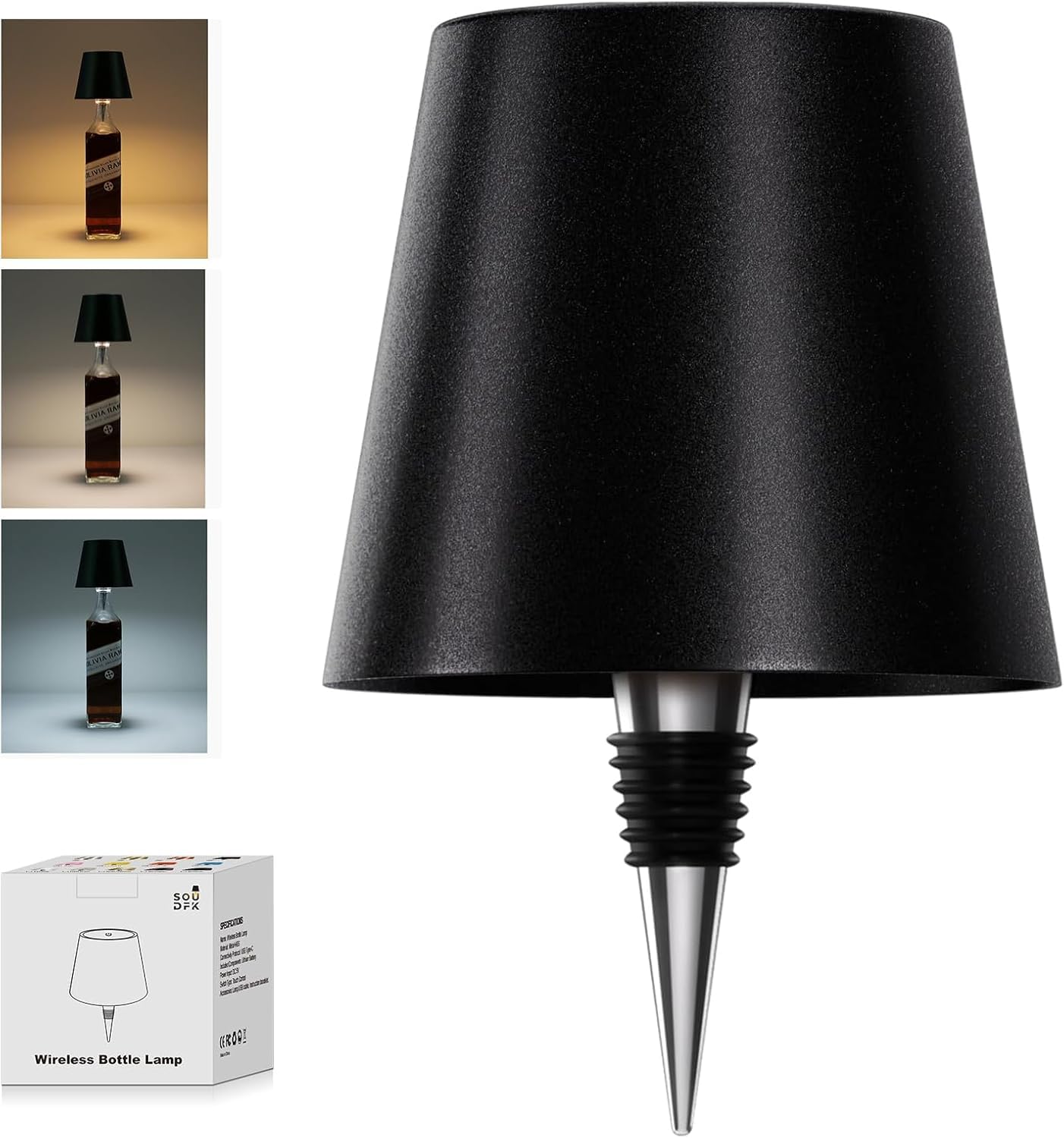 Luxury Wireless Bottle Lamp