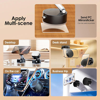 Vaccum Magnetic Phone Holder