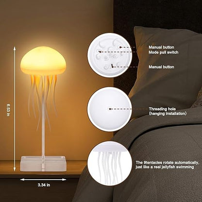 AquaGlow Jellyfish Lamp