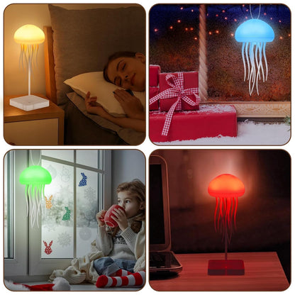 AquaGlow Jellyfish Lamp