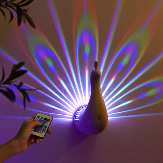 LumiPeacock LED Wall Lamp