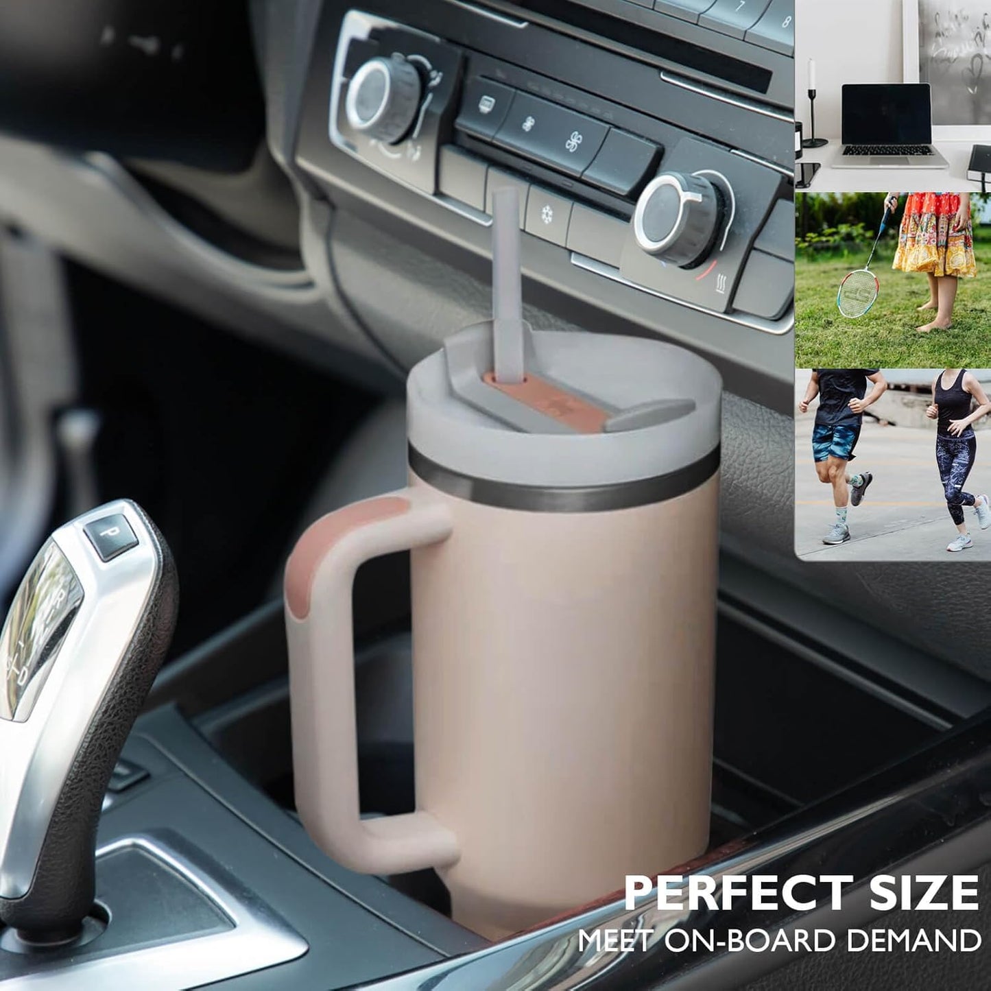 Stanley Cup – 1.2L Stainless Steel Tumbler with Lid & Straw