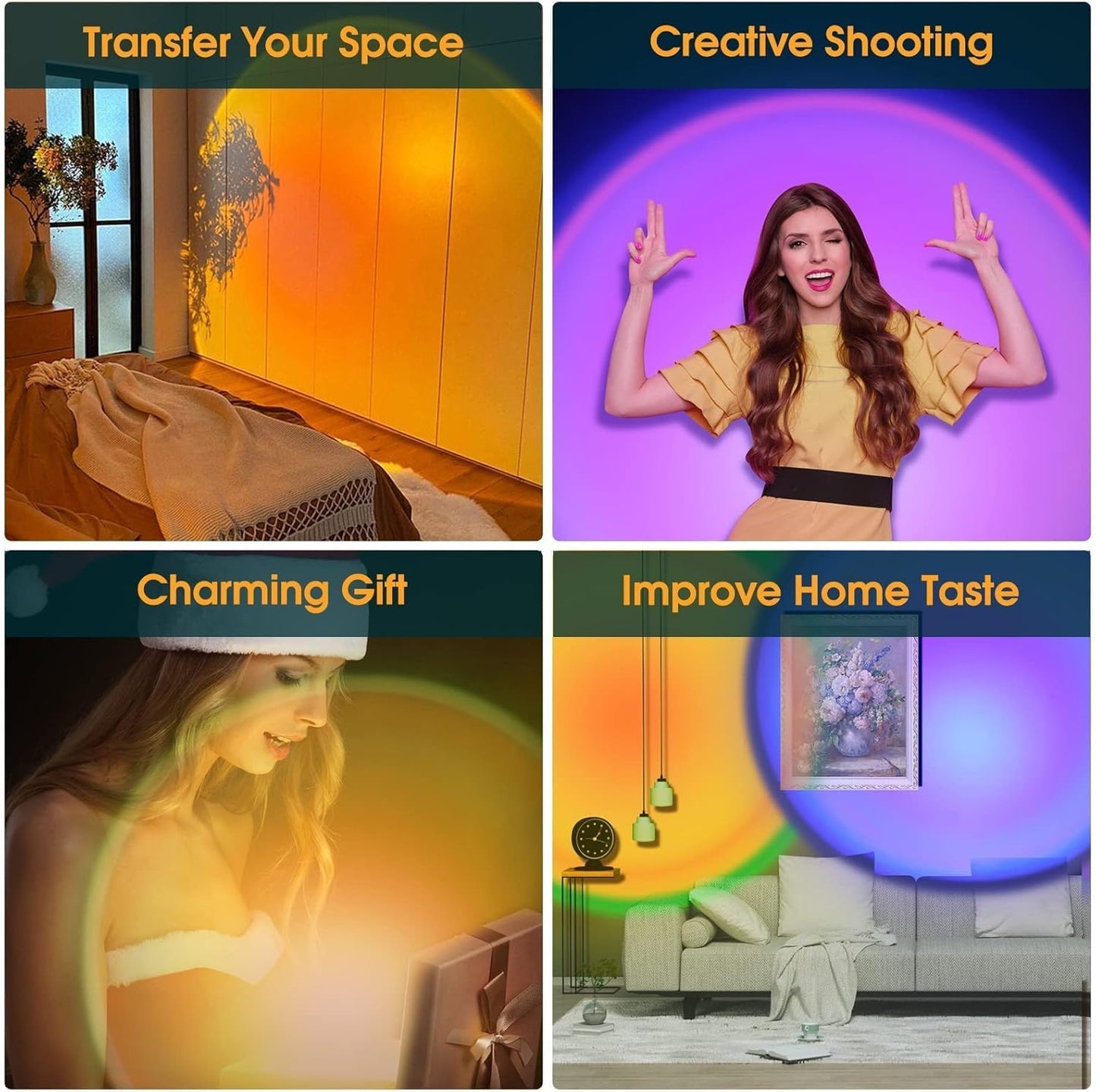 Premium Sunset Projection Lamp