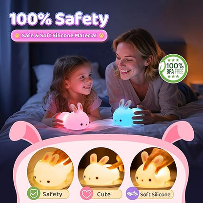 GlowBunny LED Night Lamp