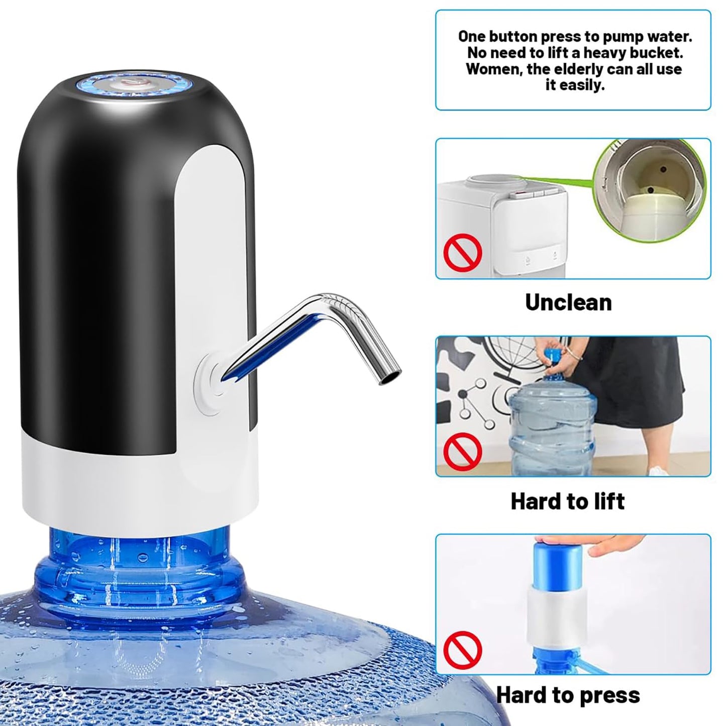 AquaFlow Wireless Water Pump – Portable & Efficient