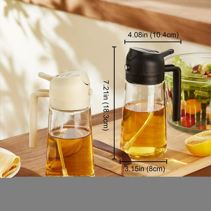 DualFlow™ 2-in-1 Oil Sprayer & Dispenser