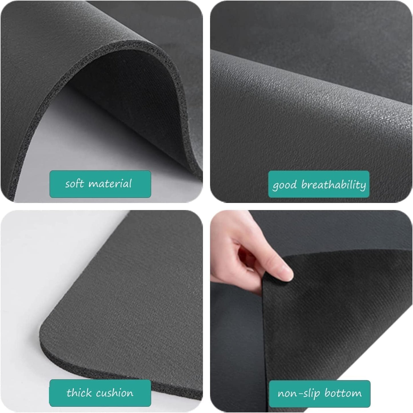 BrightDry Premium Dish Drying Mat – Water Absorbent & Anti-Slip