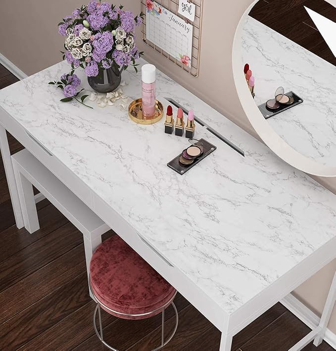 Elegant Marble Peel & Stick Wallpaper – Removable, Waterproof, Self-Adhesive