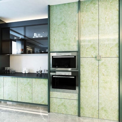 Italian Green Marble Self-Adhesive Wallpaper – Peel & Stick Vinyl