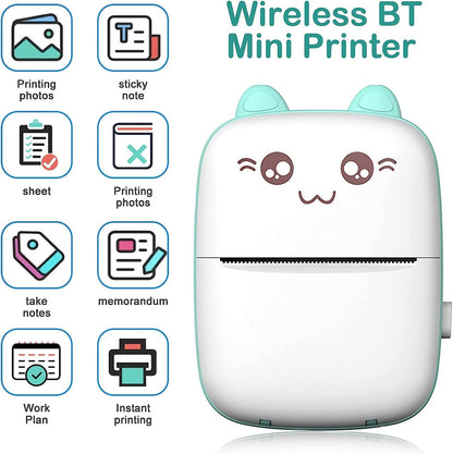 Inkless Bluetooth Pocket Printer