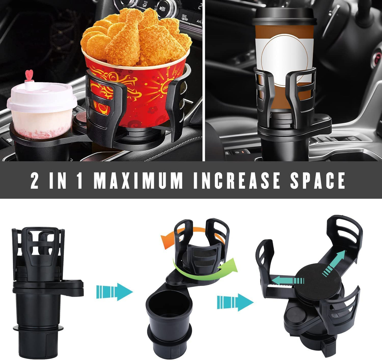 Multi-function Car Drink Cup Holder