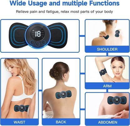 Wireless Mini Body Massager Machine|  Portable Butterfly Massager