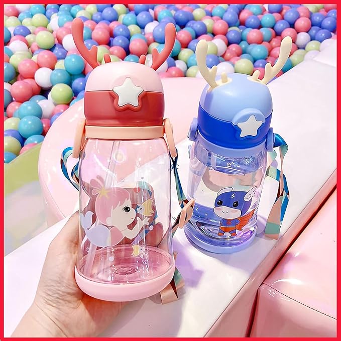 DeerBuddy Kids Water Bottle – BPA-Free Sipper