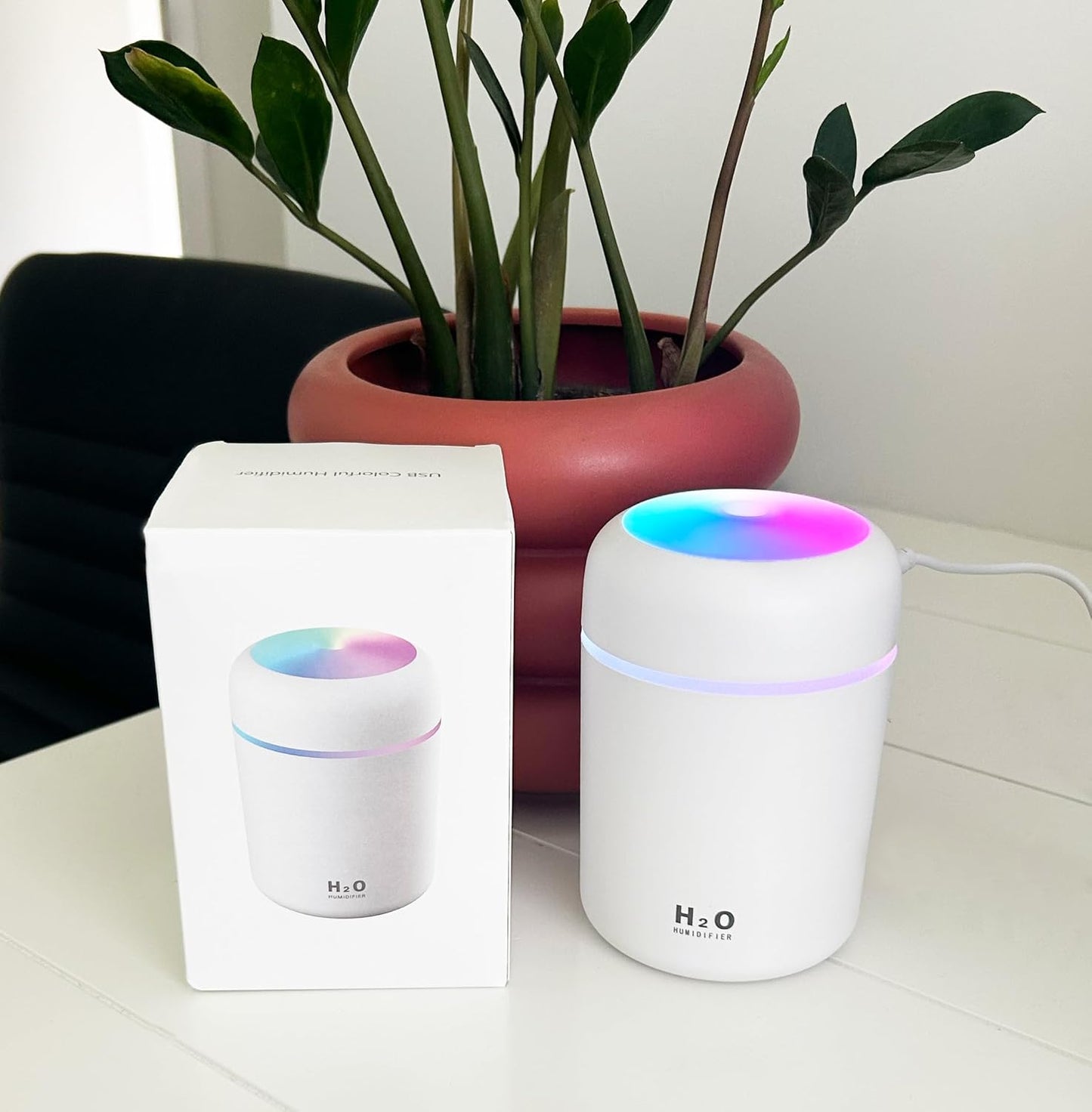 BINSBARRY Ultrasonic Humidifier & Diffuser — Product Description
