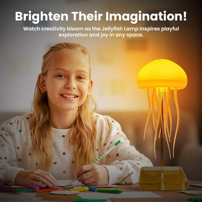 AquaGlow Jellyfish Lamp