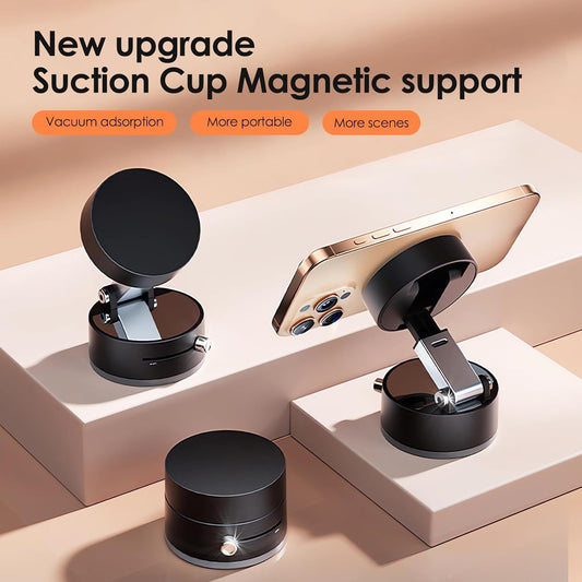 Vaccum Magnetic Phone Holder