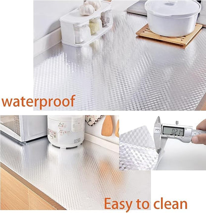 Self-Adhesive 3D PVC Kitchen & Wall Wallpaper – Waterproof & Oil-Proof