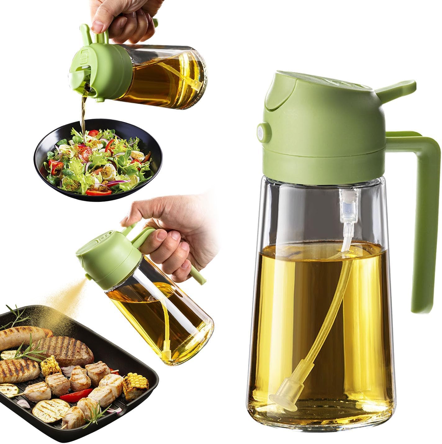 DualFlow™ 2-in-1 Oil Sprayer & Dispenser